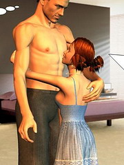 Ginger-haired oldie takes on a dirty sex adventure with her own son